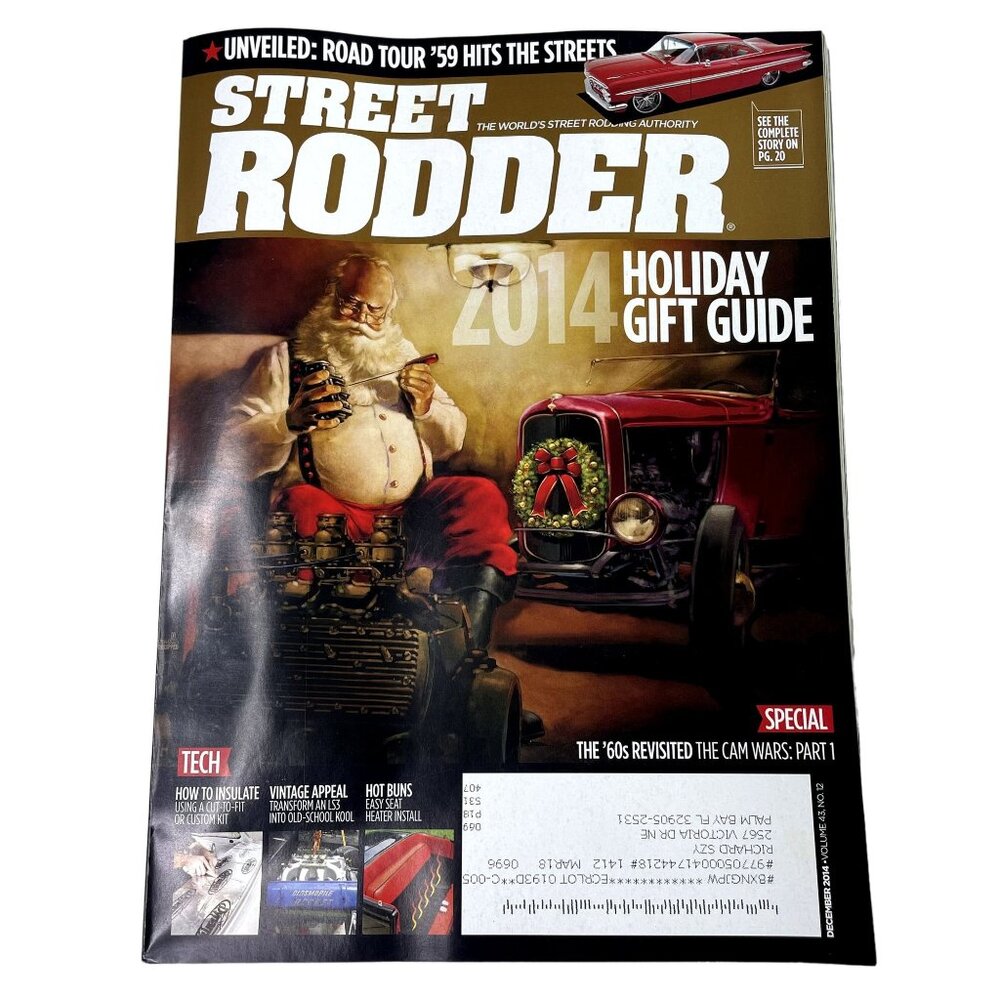 Street Rodder Magazine December 2014 u Vol 43  No 12  Car Restoration Tips Trick
